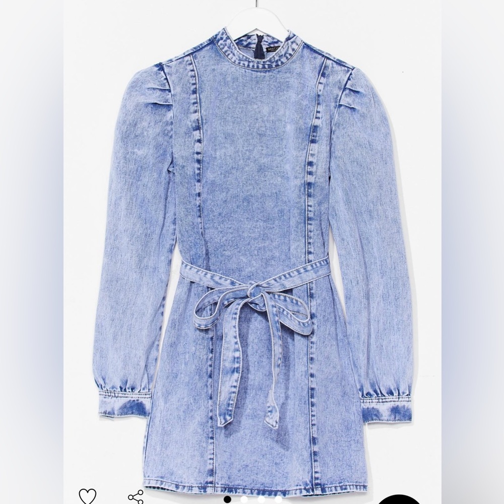 Nasty Gal Denim Dress